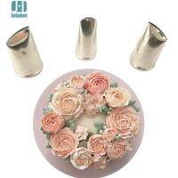 【hot】 3pcs / set rose Icing piping nozzle Set Pastry Cookie Maker Decoration ！