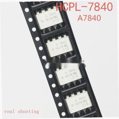 10Pcs A7840 HCPL-7840 Original นำเข้า Optocoupler Patch SOP8 Precision Isolator การประกันคุณภาพ