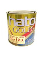 Hato Gold สีทอง สีน้ำมัน. ยุโรป AG123 (3ลิตร