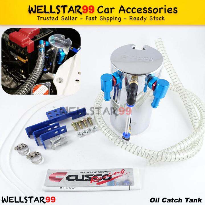 Universal Cusco Oil Catch Tank Reservoir Racing Car Aluminum Oil Catch Tank Lazada