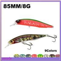 GOUPDO ใหม่ กลางแจ้ง เหยื่อปลอม Tackle Minnow Lures ลอยน้ำ ตกปลาในฤดูหนาว เหยื่อตกปลา