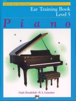หนังสือเปียโน Alfreds Basic Piano Library : Ear Training Level 5