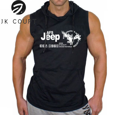 JK เสื้อกั๊กคอร์ทสำหรับผู้ชาย,เสื้อกล้ามสำหรับฟิตเนสเสื้อยืดแขนกุดกีฬาเนื้อผ้าบางสำหรับใส่ในฤดูร้อน