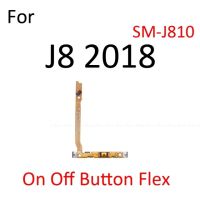 Mute Switch Power Key ริบบิ้นสำหรับ Samsung Galaxy J8 J6 J4 J7 J5 J3 A9 2018 2017 ON OFF ปุ่มควบคุม Flex