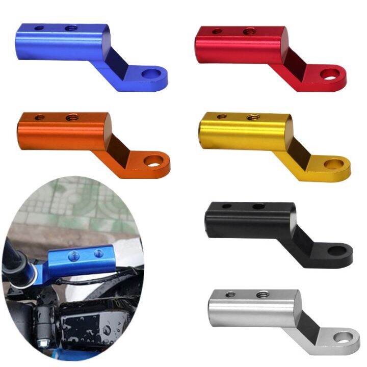 Motorcycle Mirror Bracket Expander Rearview Extension For Yamaha Ybr ...