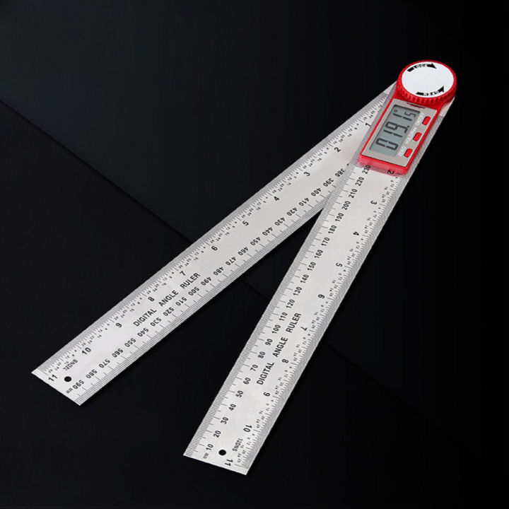 multi-function-angle-inclinometer-ruler-stainless-steel-angle-gauge-digital-electron-goniometer-protractor-for-woodwork