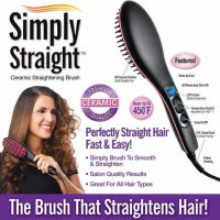 แปรงหวีผมตรงไฟฟ้าผมตรง STRAIGHTENER ใหม่ 2 in 1 หวีแปรงไฟฟ้าหนีบผมไฟฟ้าและไดร์เป่าผมและต้องระวังเรื่องความร้อนที่ต้องกะประมาณเองให้ยุ่งยากและไม่ต้องเสี่ยงผมไหม้อีกต่อไปด้วย