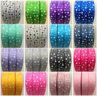 【CC】 5yards 15mm 20mm 25mm 38mm Grosgrain Printed for Wedding Decoration Sewing Handmand