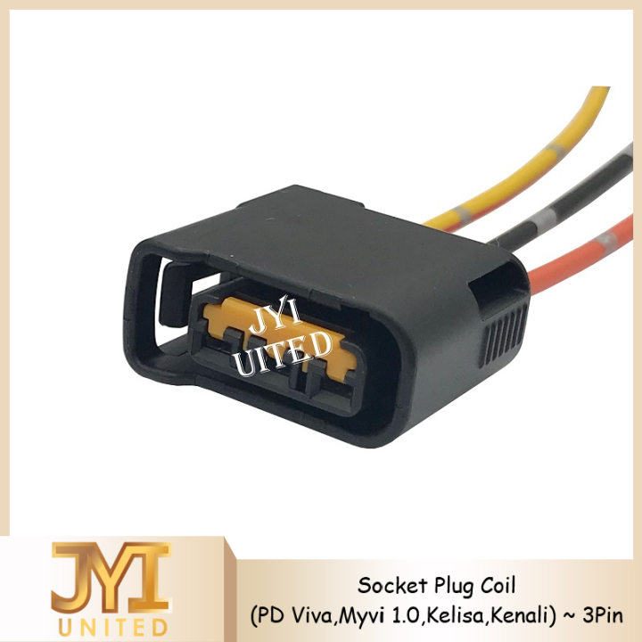 Perodua Viva / Myvi 1.0 / Kelisa / Kenali Ignition Plug Coil 3 PIN