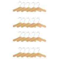 Wooden Baby Hangers,Kids Hangers,Notched Shoulder Design for Children Clothes,Decoration Hanger,10 Pack