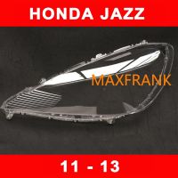 For HONDA JAZZ GE 11 12 13 HEADLAMP COVER HEADLIGHT COVER LENS Hybrid HEAD LAMP HEAD LIGHT ฝาครอบไฟหน้า / ฝาครอบไฟหน้าตรงรุ่น สำหรับ / ฝาครอบไฟหน้าสําหรับ / ฝาครอบเลนส์ไฟหน้า รถยนต์สําหรับ