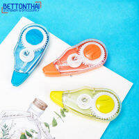 Deli 8137 Correction Tape เทปลบคำผิด ขนาด 12m×5mm คละสี 1 ชิ้น ยี่ห้อ Deli เทปลบคำผิด เทปลบแฟนซี อุปกรณ์การเรียน เทปลบ