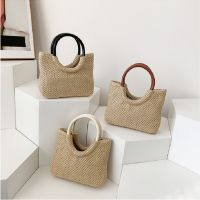 Fashion Single Shoulder Woven Large Bag Leisure Time New Pattern Trend Handbag Commuter Bag Straw Bag