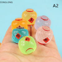 ?ZONGLONG? โคมไฟเรซินขนาดเล็กส่องสว่าง3D ร้อยตระกูลของเล่นตกแต่งการ์ตูนอุปกรณ์ตกแต่งรถน่ารักของขวัญเครื่องประดับขนาดเล็กตั้งโต๊ะ