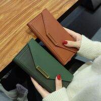 เผยแพร่หนัง PU แฟชั่น SAINT31NT4 Dompet Pengait กระเป๋าสตางค์ผู้หญิงแบบถือกระเป๋าใส่เงินกระเป๋าสตางค์ยาว