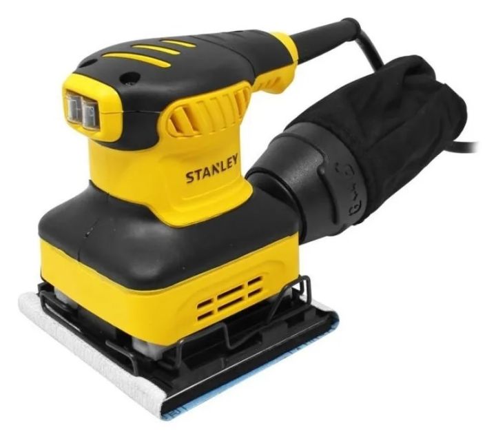 stanley-เครื่องขัดกระดาษทรายแบบเหลี่ยม-ss24-b1-1-4-sheet-sander-type-b101-220-240v-50-60hz-240w-16-000-min