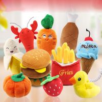 1Pc Pet Toys  Animals Cartoon Dog Toy Stuffed Squeaking Cute Plush Puzzle For Dogs Cat Chew Squeaker Toy