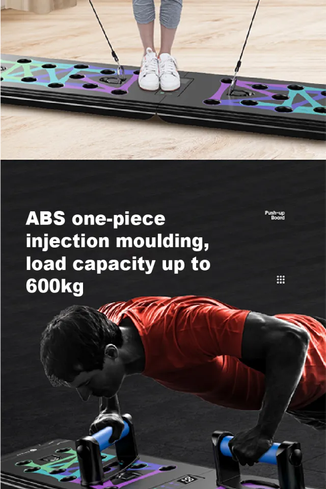 Ultimate Push Up Board, Portable at Home Gym, Strength Training