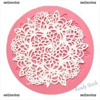 【Ready Stock】 ✵ C14 Weijiao2☆ Silicone Lace Fondant Mat Mold Sugar Candy Cake Decorating Mould Baking Tool Hot