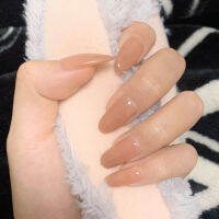 Nude Fake Nail Patches Recyclable Beauty Manicure