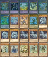 ใหม่ YUGIOH Blue-Eyes White Dragon ทางเลือก White Dragon Chaos Dragon Neo Blue-Eyes Ultimate Dragon อะนิเมะกล่องเหล็กการ์ดหายาก