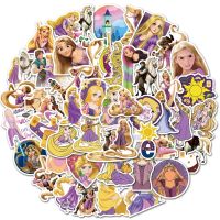 10/50ชิ้นภาพยนตร์การ์ตูนดิสนีย์สติกเกอร์ราพันเซล Tangled สติกเกอร์ของเล่นโทรศัพท์กีตาร์เด็กกันน้ำ Diy กระเป๋าแล็ปท็อป