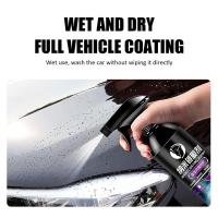 Portable Car Ceramic Coating Spay Auto Paint Care Wax Nano Hydrophobic Liquid Polymer Oleophobic Anti Rain Fluid For Automobiles