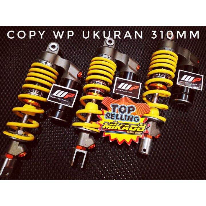 Shock Belakang Matic Wp Kuning Ukuran Mm Cm Mio Beat Scoopy Vario Dll Lazada Indonesia