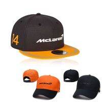 [Hat vendor]สตรีทแวร์หมวกแข่ง F1ทีมรถสปอร์ตกลางแจ้ง Berretto Da Ricamato หมวกเบสบอล In Cotone Per McLaren Badge Regalo Moto Uomo