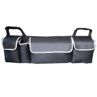 Car Trunk Organizer Adjustable Backseat Storage Bag High Capacity Multi-use Oxford Car Seat Back Organizers Interior Accessories