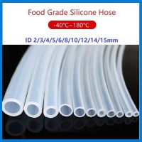 1Meter Food Grade Clear Transparent Silicone Rubber Hose ท่อยางซิลิโคนแบบโปร่งใสเกรดอาหาร ID 0.5 1 2 3 4 5 6 7 8 9 10 12มม.  ท่อซิลิโคนปลอดสารพิษยืดหยุ่น