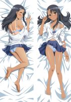 [HOT LZLLZKLKLWGH 559] Don 39; T ของเล่นกับฉัน Miss Nagatoro Dakimakura ปกการ์ตูนอะนิเมะกอดร่างกายปลอกหมอนญี่ปุ่นโอตาคุเตียงปลอกหมอน