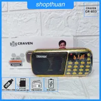 [HCM]Loa Craven CR-853 3 Pin – Nghe Thẻ Nhớ USB 2.0 , FM Radio