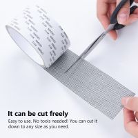 ✈♚ Window Net Anti-mosquito Mesh Sticky Wires Patch Repair Tape new Screen Window Door Mosquito Netting Patch Repair Broken Hole