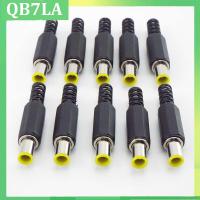 10pcs 6.5mmx4.4mm DC male Power Connector plug Adapter with 1.3mm Pin connector Power Plug Male Welding Audio DIY QB7LA