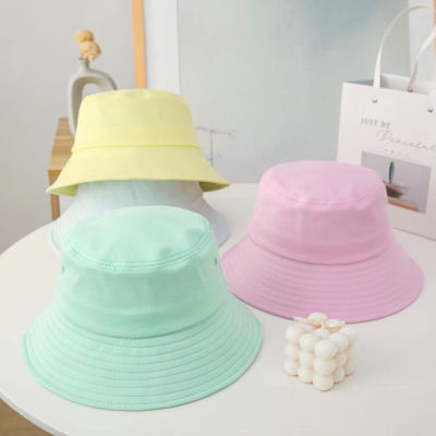 [hot]Unisex Solid Cotton Bucket Hats Sunscreen Panama Hat Men Women Summer Plain Sunbonnet Fedoras Outdoor Fisherman Hat Beach Cap