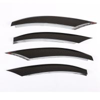 Car Front Bumper Fog Light Trim Strips Accessories for Mercedes Benz C Class W205 2019-2021 Air Intake Grille Splitter Decoration