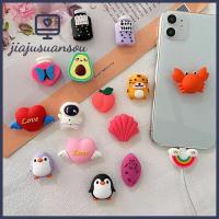 JIAJUSUANSOU สาย USB Usb ซิลิโคนกัดเพนกวินฝาครอบสายชาร์จน่ารักสายชาร์จป้องกันสายชาร์จ