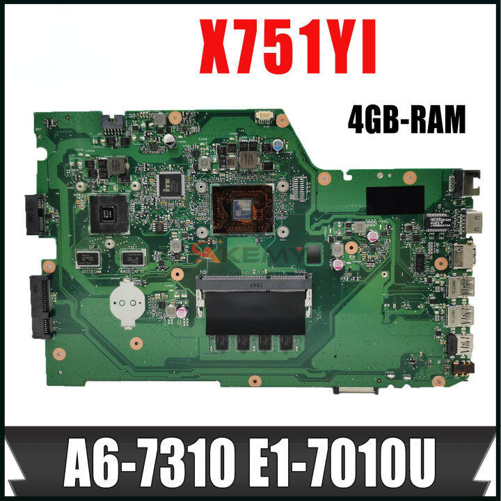 X751YI Motherboard for ASUS X751BP X751YI K751BP Laptop Motherboard