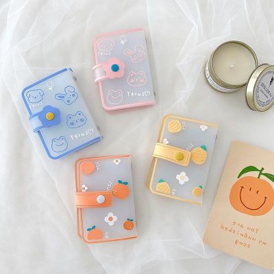 Mini Photo Album 20 Pockets 3 Inch Instax Polaroid Album PVC Photocard Holder Women ID Credit Card Holder Photocard Binder