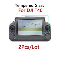 ฟิล์มกระจกจอภาพการป้องกันกันน้ำหน้าจอควบคุมระยะไกลของโดรน T40 DJI กระจกเทมเปอร์ปกป้องหน้าจอสำหรับ2ชิ้นสำหรับ DJI