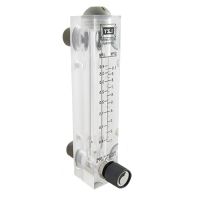 LZM-15 Adjustable Panel Type Flowmeter Water Flow Meter Knob for Liquid 0.1-1 GPM