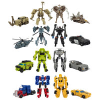 【CW】8Cm Transformation Robot Toy Car Plastic ABS Action Figures Model Children Educational Toys Gift