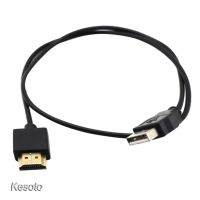 [KESOTO] USB 2.0 Male to HDMI Male Converter PC HD HD Adapter Charging Cable