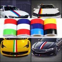 【LZ】☂✼  PVC Três Cores Etiqueta Do Carro Adesivos para-choques Acessórios Decalque Alemão França Itália Bélgica Bandeira Nacional 1 m 1Pcs