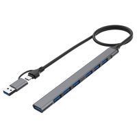 USB 2.0/USB 3.0 HUB Docking Adapter Spare Parts Accessories 5Gbps High Speed Transmission Multi-Port USB Splitter Expander for PC Computer