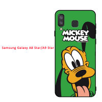 มาใหม่ล่าสุดสำหรับSamsung Galaxy A8 Star/A9 Starเคสโทรศัพท์Samsungนุ่มเดียวกันรูปแบบถุงลมนิรภัยขาตั้งโทรศัพท์และเชือก