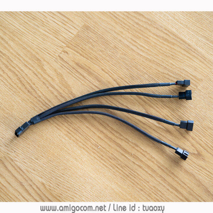 สายแปลง-molex-to-4pin-พัดลม-4หัว