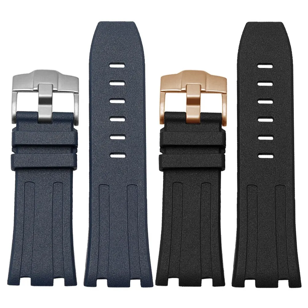 Aotelayer 28mm Nature Fluoro Rubber Watchband for Audemars Piguet