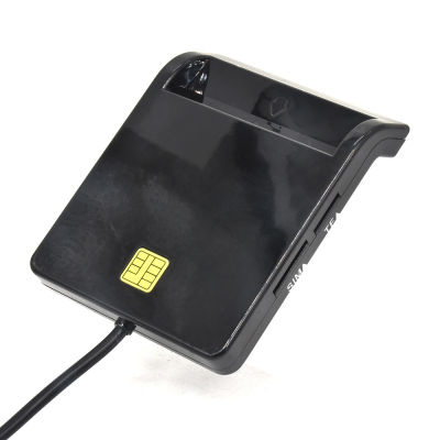 [COD] บัตรเครดิตธนาคาร ATM IC บัตรการจัดเก็บภาษีอัจฉริยะ Multi-in-One USB2.0 SIM SD TF smart อ่าน